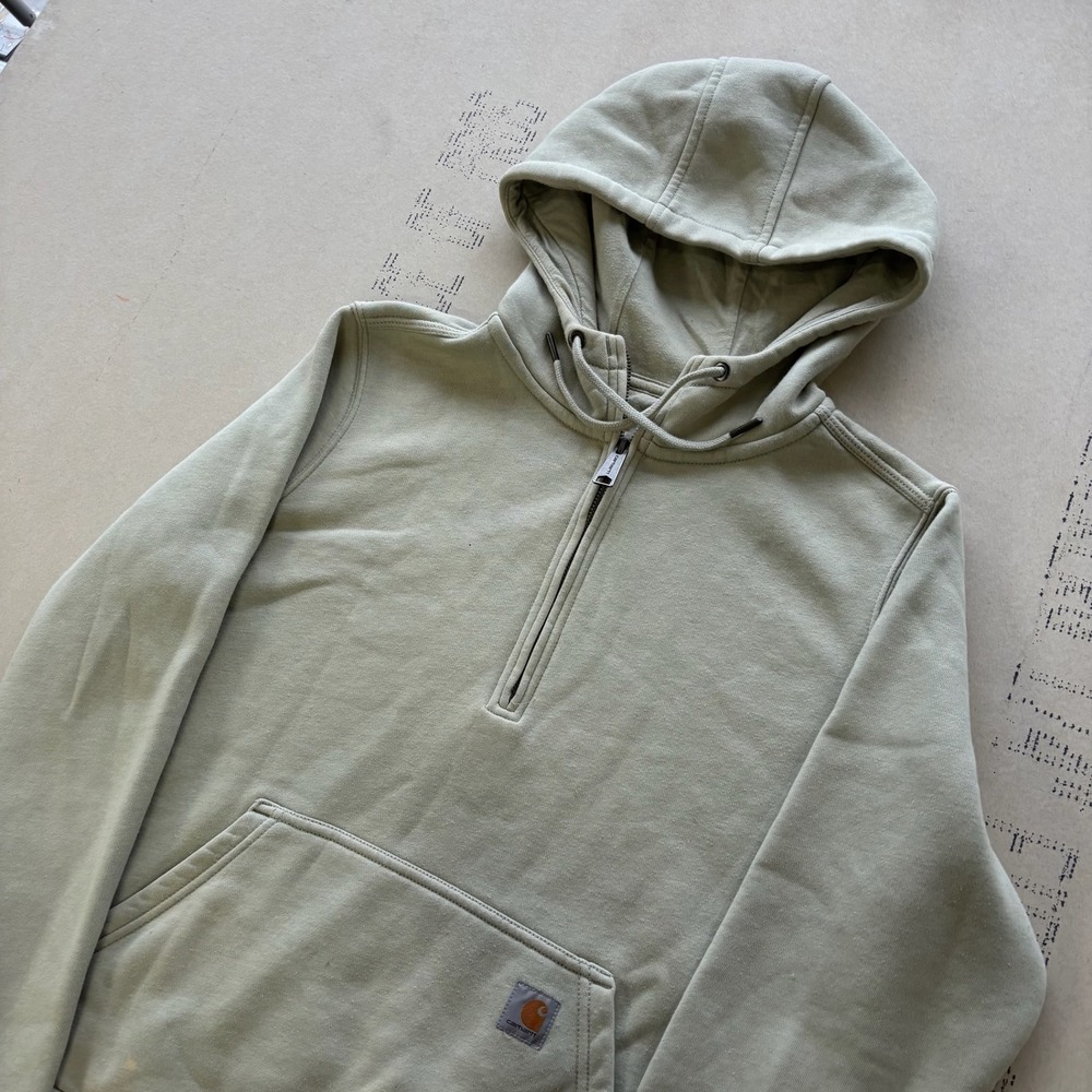 Y2K Carhartt Quarter Zip Hoodie